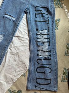 Y2k Inspired  Wide Leg Jeans