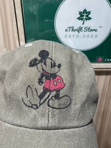 Disney Parks Mickey Mouse Olive Cap