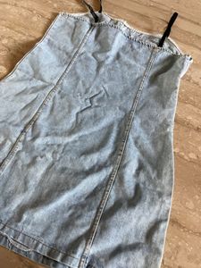 Denim tube dress Small