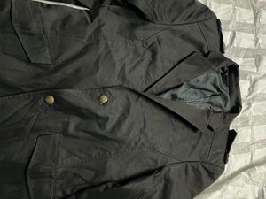 Black Imported American Overcoat