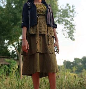 Tiered Midi Dress