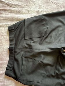 Black Formal Wide-Leg Trouser – Size 26