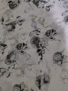 Floral Print Shirt  ( New Unused ) L