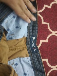 Khaki Casual Trousers