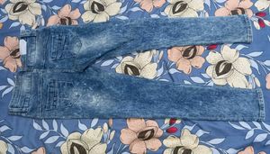 Distressed Denim Jeans
