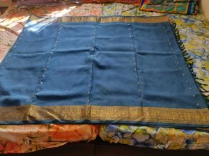 Green kanchipuram silk Saree