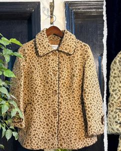 Leopard Print Short Coat