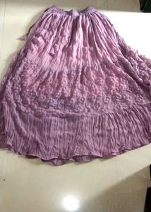 Cottage Core Textured Skirt