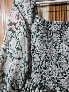 Floral Print Midi Dress