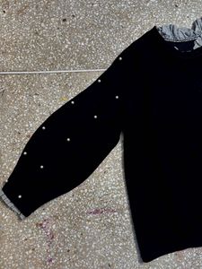 Black korean Sweater