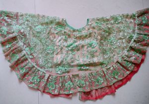 Cute Puchu Style Top And Skirt Set