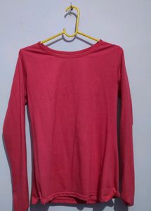 Pink Full Sleeves Top