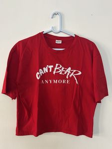 Red Graphic Printed T-Shirt