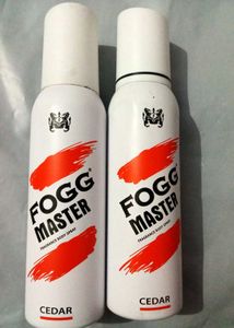 (2)Fogg  Duo body Spray