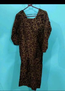 Velvet Design Kurti Set