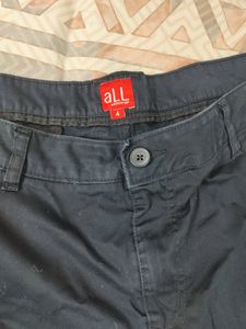 aLL Plus Size Black Formal Pants