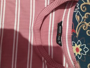 PINK FITTED COQUETTE CROP TOP🎀🫶✨