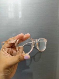 Transparent Unisex Eyeglass Frame