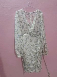 Floral Mini Dress🌹⚘️🌹🪷🌼