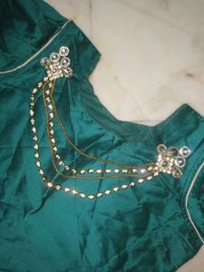Elegant Green Ethnic Gown