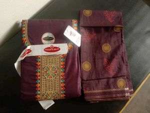 Unstitched Cotton Suit