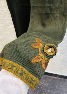 🇹🇷 Turkey Imported Woolen Floral Pants