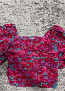 Floral Blouse( ONLY )