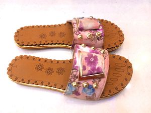 Beautiful Floral Casual Flats For Women...new Pair...Size-37-41