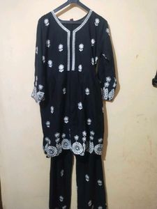 Elegant Embroidered Kurta Set