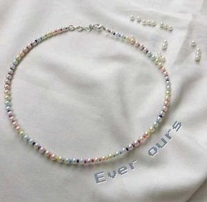 Colorful Pearl Necklace