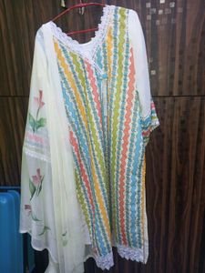 Beautiful Kurti And Dupatta Set