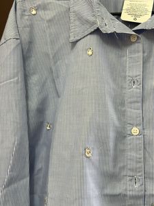 Striped Button-Down Shirt