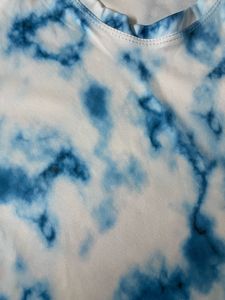 Tie &amp; Dye T-shirt In Blue