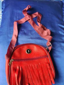 Cute Red Sling Bag