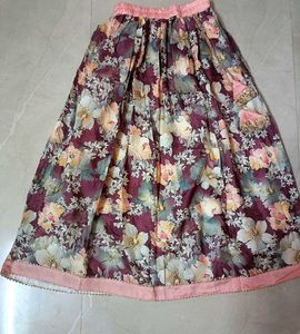 Floral Lehenga Choli Set for 10 _12 yrs