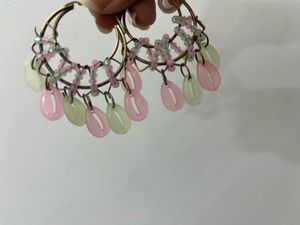 Shells hoop earrings 🐚 🏖️