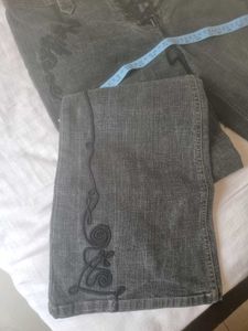 Y2k sOliver Embroidered Jeans