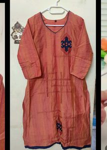 Chudidar Top - Orange