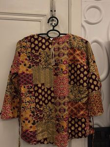 SET OF 2 ETHNIC PATCHWORK TOPS!!
