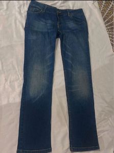 Denim Jeans – Waist 28”, Length 39” | Classic Slim