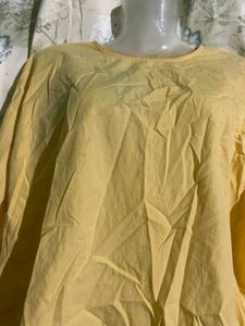 Yellow Long Sleeve Top