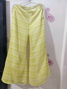 Beautiful Plazo Both Side Pocket Available Bell Bo