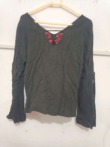 Half Shoulder top