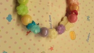 Handmade Pastel Color Beaded Bracelet