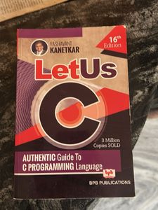 "Let Us C" by Yashavant Kanetkar