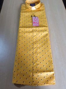 Stylish Yellow Printed Shirt