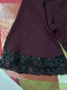 Maroon Top
