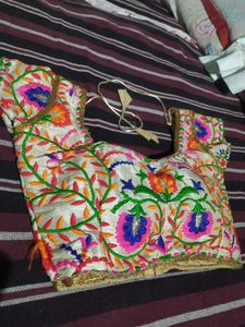 Embroidered Multi Colour  Blouse