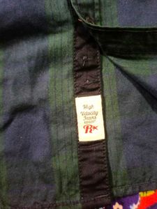 Roadster Checked Shirt Of Dark Blue nd Green
