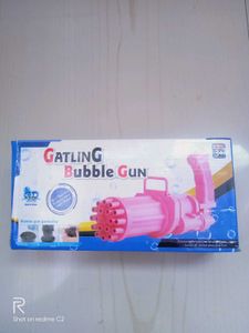 ELECTRIC BUBBLE GATTLING GUN